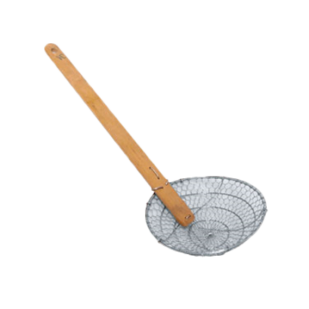 Thunder Group  SLSKR014  14'' BAMBOO HANDLED SKIMMER