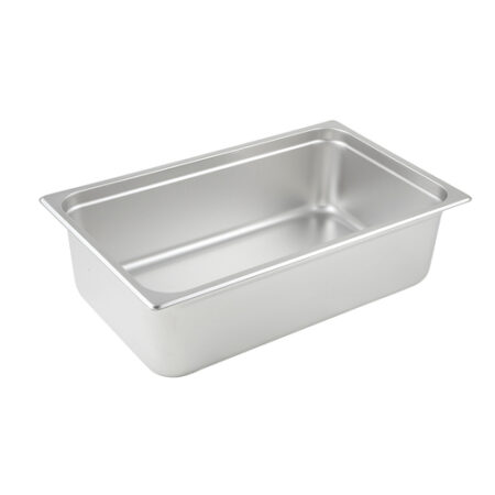 Winco  SPJL-106  Anti-jam Steam Pan, Full-size, 6'', 25 Ga S/S