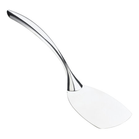 Browne USA Foodservice  573171  Eclipse Turner, 14'', ergonomic, solid, stainless steel, mirror finish