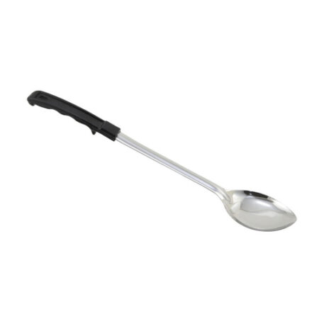 Winco  BHOP-15  15'' Solid Basting Spoon, Stop Hook Bakelite Hdl, S/S