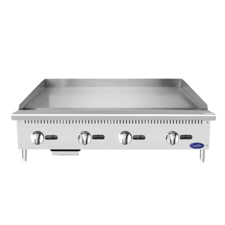 Atosa  ATMG-48  Countertop Manual 48'' Griddle, Natural Gas, 120k BTU