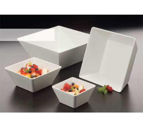 American Metalcraft  MELSQ94  MELAMINE BOWL, SQUARE, 125 OZ.CHINA