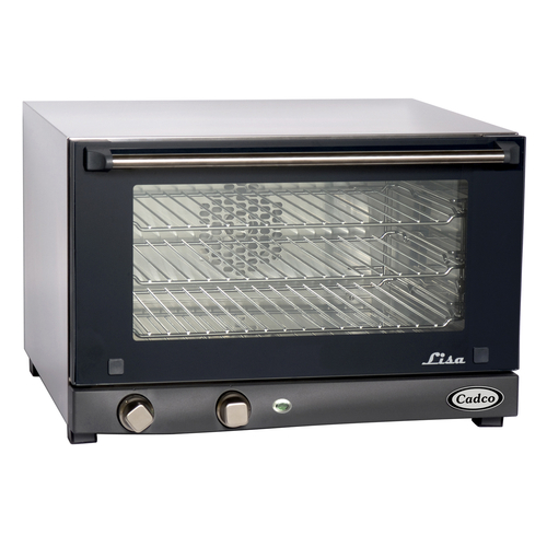 Cadco  OV-013  Convection Oven, electric, half size, 120v