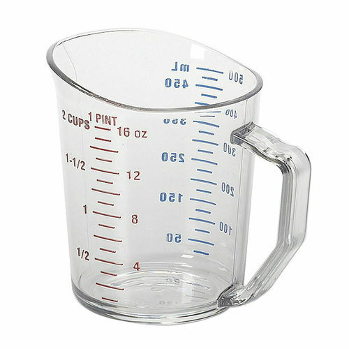 Cambro  50MCCW135  Camwear Measuring Cup, 1 pint, polycarbonate, clear