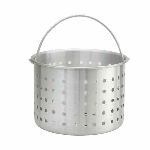 Winco  ALSB-32  32qt Alu Steamer Basket for ALST-32, ALHP-32, AXS-32, AXHH-32