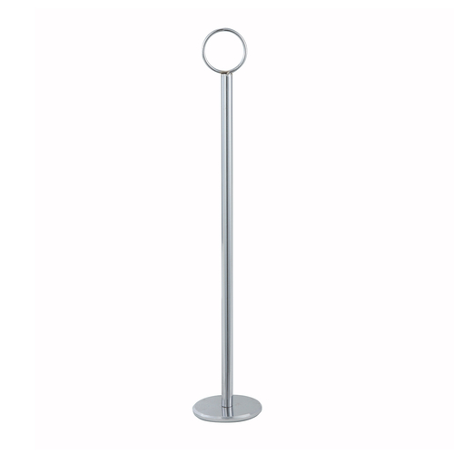 Winco  TBH-12  12'' Table Number Holder, Chrome