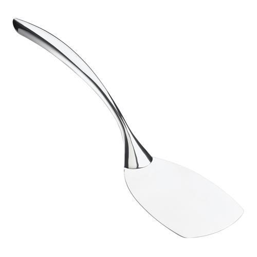 Browne USA Foodservice  573171  Eclipse Turner, 14'', ergonomic, solid, stainless steel, mirror finish