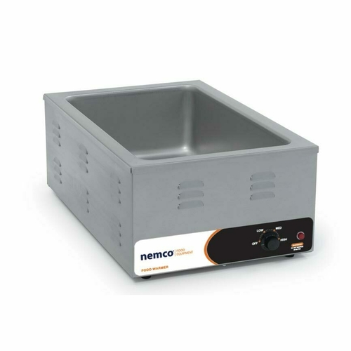 Nemco  6055A-43  Countertop Warmer, wet operation, holds (4) 1/3 size pans, 120v
