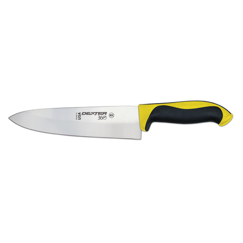 Dexter Russell  36005Y  8'' cook's knife, yellow handle