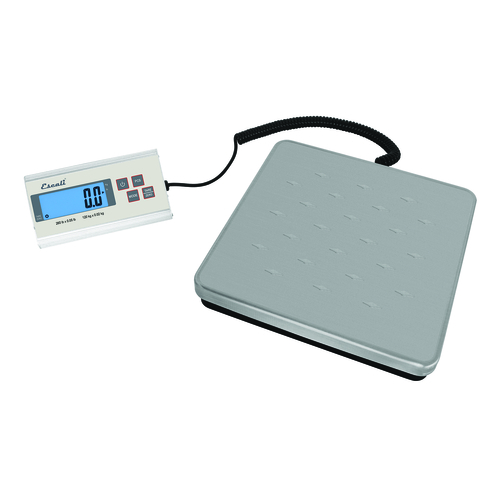 CFS Brands  SCDG264  Industrial Digital Platform/Receiving Scale, 264 lb. x 2 oz./120 kg x .05 kg, A/C power adapter or battery