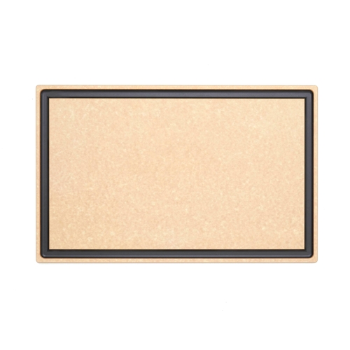 Victorinox Swiss Army  006-23150102  Epicurean Cutting Board, 23''L x 14-1/2''W x 1/2''H, with juice groove,, paper composite, natural/slate