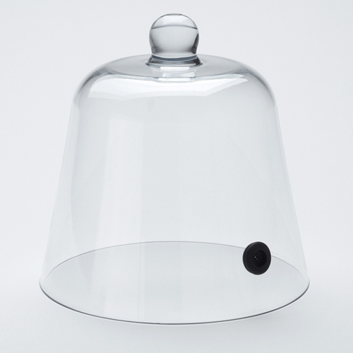 American Metalcraft  SLFTD8  Smoking Dome Cover, 8-1/4'' diameter, polycarbonate
