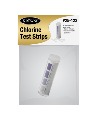 Krowne Metal  P25-123  Chlorine Test Strips