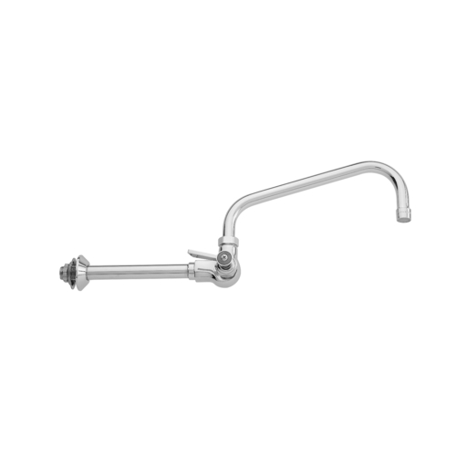 Fisher  47500  Chinese Range Faucet, single valve, 10'' swing spout, double-jointed
