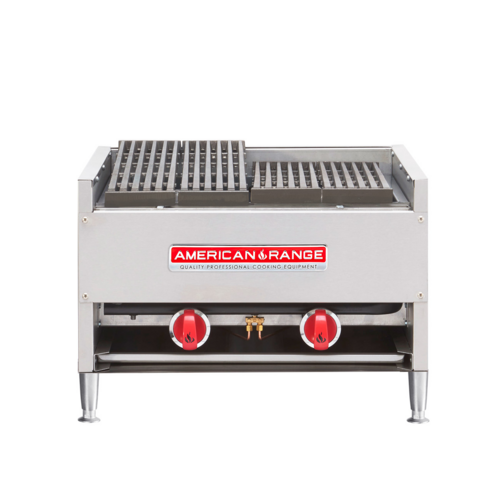American Range  AECB-24  Lava/Char-Rock Broiler, natural gas, countertop, 24'' wide