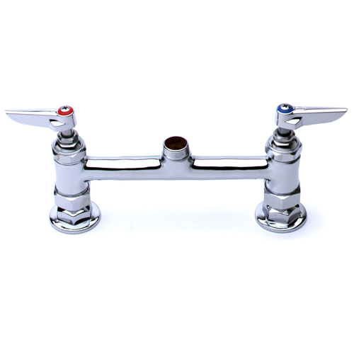 T&S Brass  B-0220-LN  Mixing Faucet, deck mount, 8'' centers, without/less nozzle