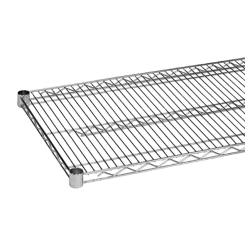 Thunder Group  CMSV2454  CHROME PLATED WIRE SHELVES 24'' X 54'' WITH 4 SET PLASTIC CLIP