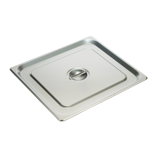 Winco  SPSCTT  S/S Steam Pan Cover, 2/3 Size, Solid