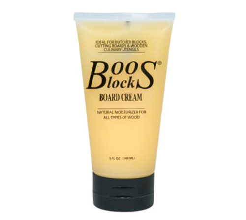 John Boos  BWC  Boos Board Cream, 5 oz. tube, natural unbleached beeswax & food grade mineral oil