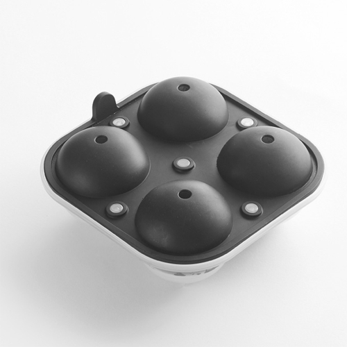 American Metalcraft  SMSR4  ICE MOLD, SILICONE, 4 SPHERESCHINA