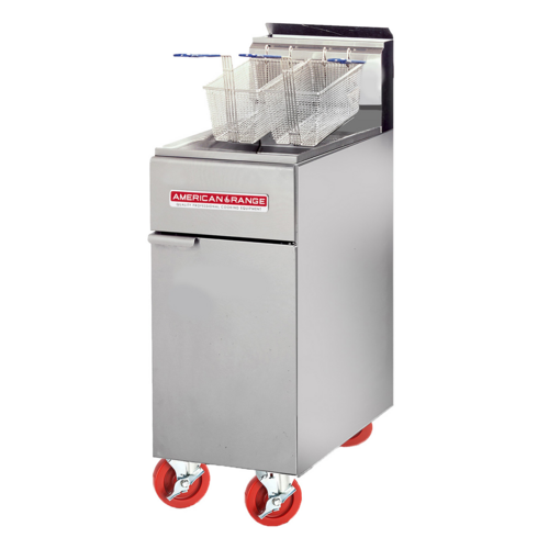 American Range  AF-50HE  High Efficiency Fryer, natural gas, 15-1/2''W, 50 lb. oil capacity, 75,000 BTU