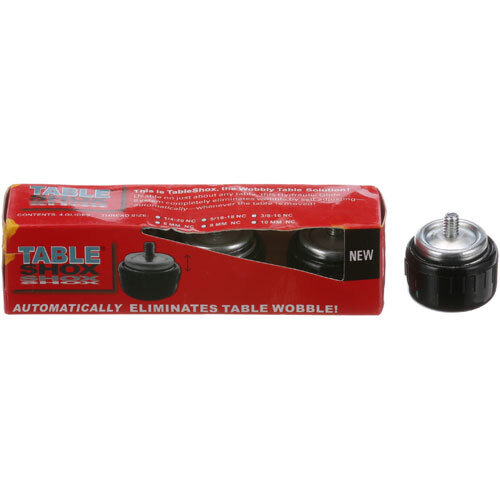 AllPoints Foodservice Parts & Supplies  263821  Leveler Glide, Table Shox, pack of 4