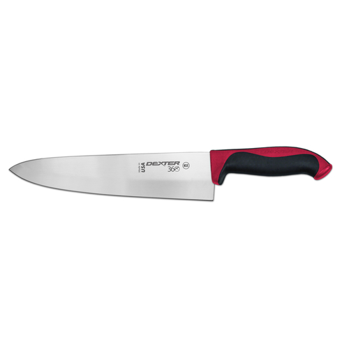 Dexter Russell 36006R 10'' cook's knife, red handle