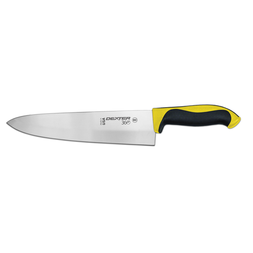 Dexter Russell 36006Y 10'' cook's knife, yellow handle