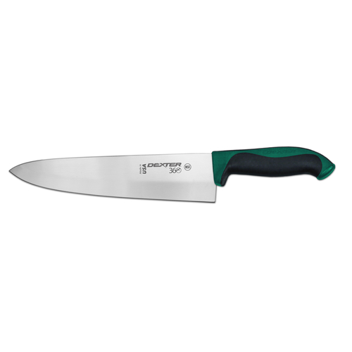 Dexter Russell 36006G 10'' cook's knife, green handle