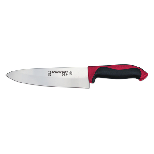 Dexter Russell 36005R 8'' cook's knife, red handle