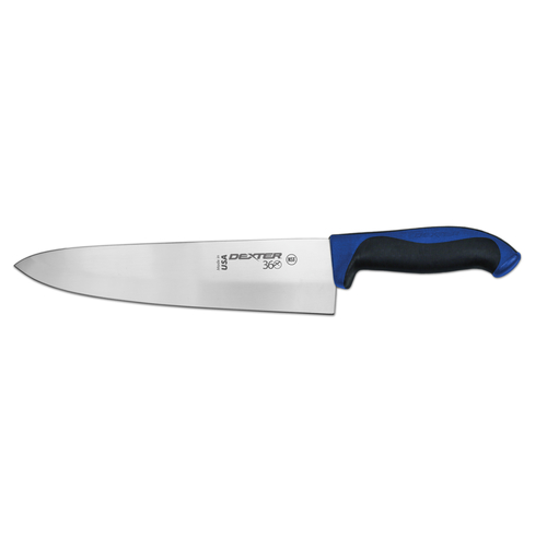 Dexter Russell 36006C 10'' cook's knife, blue handle