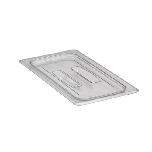 Cambro 30CWCH135 Camwear Food Pan Cover, 1/3 size, with handle, polycarbonate, clear