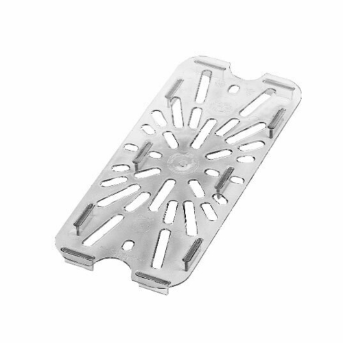 Cambro 30CWD135 Camwear Drain Shelf, 1/3 size, fits 32CW, 34CW, 36CW & 38CW, polycarbonate, clear