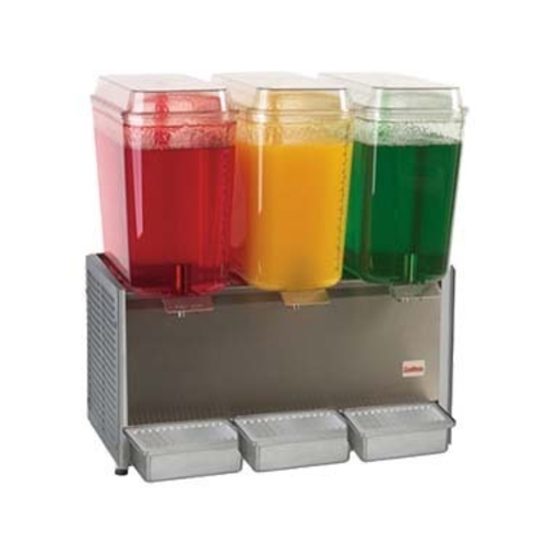 Grindmaster-UNIC-Crathco D35-4 Crathco Classic Bubbler Pre-Mix Cold Beverage Dispenser, triple (5) gallon bowls, electric