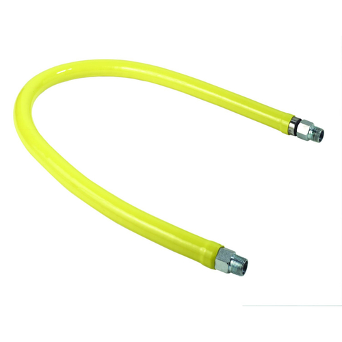 T&S Brass  HG-2C-48  Safe-T-Link Gas Connector Hose, 1/2'' connection, 48'' hose