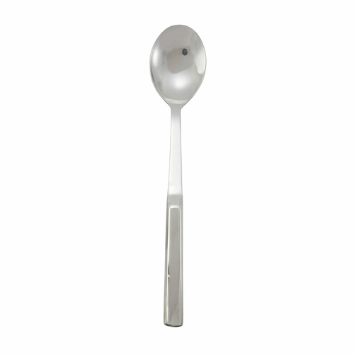 Winco BW-SS1 11-3/4'' Solid Spoon, Hollow Hdl, S/S