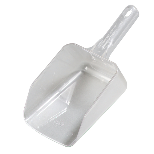 CFS Brands 433207 Sparta Spectrum Scoop, 32 oz., 11-5/8'' length, polycarbonate, clear