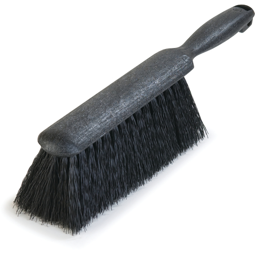 CFS Brands 3625803 Flo-Pac Counter/Bench Brush, 8'' black plastic block, polypropylene bristles