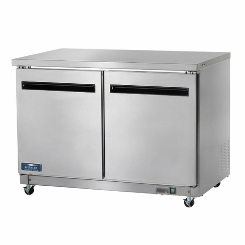 Arctic Air AUC48F Freezer Work Top Counter, reach-in, two-section, 48-1/4''W