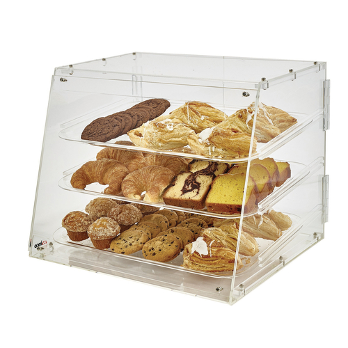 Winco  ADC-3  Acrylic Display Case, 3 Tray