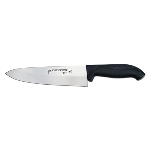 Dexter Russell  36005  8'' cook's knife, black handle