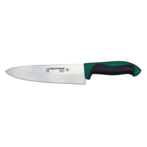 Dexter Russell  36005G  8'' cook's knife, green handle