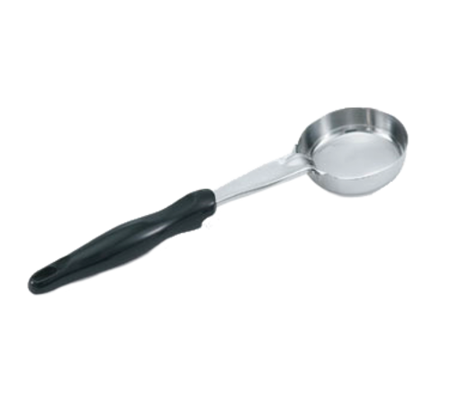 Vollrath 6433620 Spoodle/Food Portioner, 6 oz. solid round bowl, stainless steel, black ergonomic nylon handle