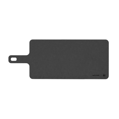 Epicurean Cutting Surfaces  429-197502  Epicurean Serving Paddle, 7-1/2'' x 19'',  with handle, paper composite, slate