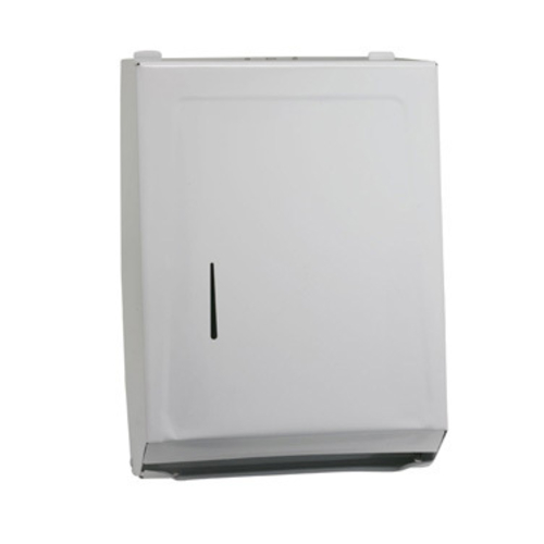 Winco TD-600 Paper Towel Dispenser, M/C-Folds, White