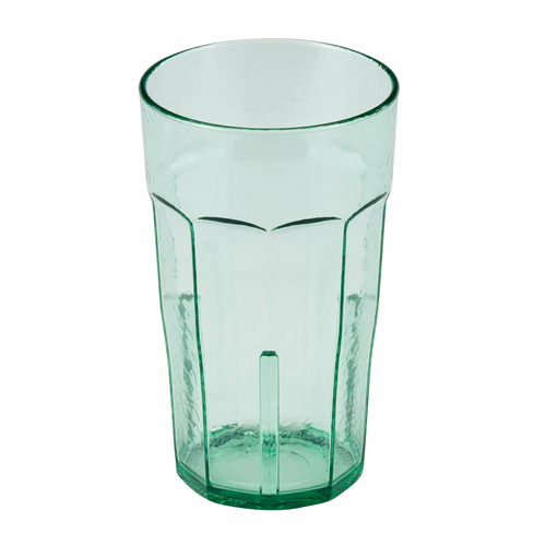 Cambro  LT16427  Laguna Tumbler, 16 oz., hammered texture, SAN, Spanish green