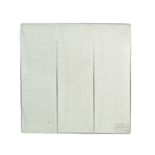 Thunder Group  SLRACK0023  23'' SQUARE DONUT SCREENS, STAINLESS STEEL