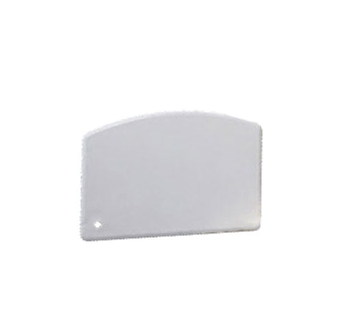 American Metalcraft  BS64  SCRAPER, DOUGH, BOWL, CAKE DECORATOR, HARD PLASTIC country of origin-THAILAND