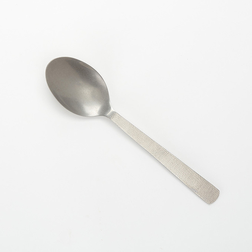 American Metalcraft SVHSP10 SOLID SPOON, VINTAGE STAINLESS STEEL, HM, 10''LINDIA