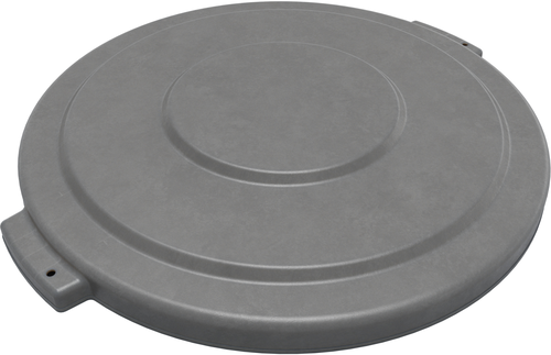 CFS Brands 84103323 Bronco Lid, round, for 32 gallon Waste Bin Trash Container/Can, polyethylene, gray